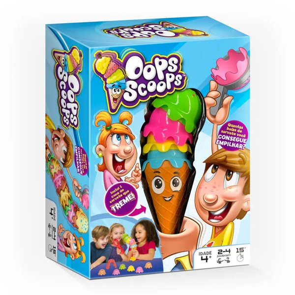 Jogo de Equilíbrio Oops Scoops - Copag