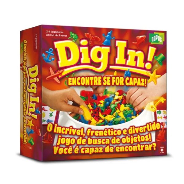 Jogo Dig In! Encontre se For Capaz - Copag