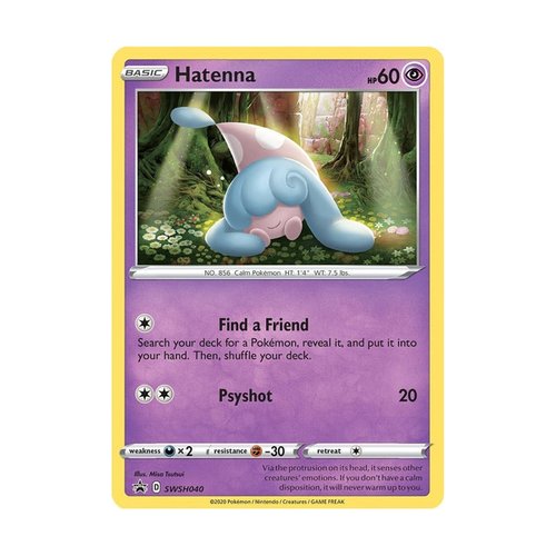 Blister Triplo Pokemon Escuridão Incandescente Hatenna - Copag