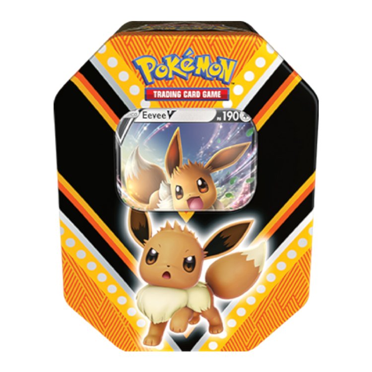 Kit: Pokemon Lata - Evoluções de Eevee 3 Unidades - COPAG - Deck