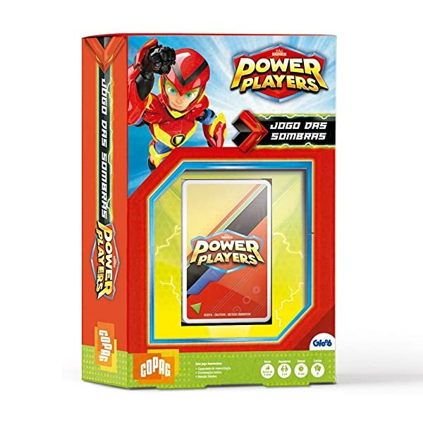 Jogo das Sombras Power Players Gloob - Copag