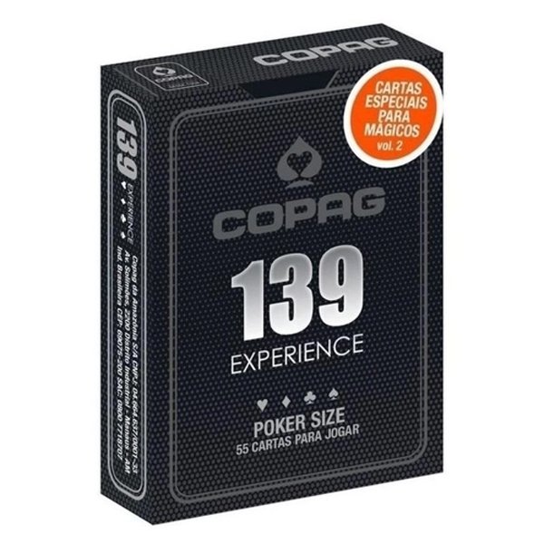 Baralho para Mágica 139 Experience vol.2 Poker Size - Copag