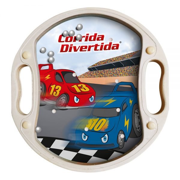Jogo Equilibra a Bolinha Corrida Divertida - DM Toys