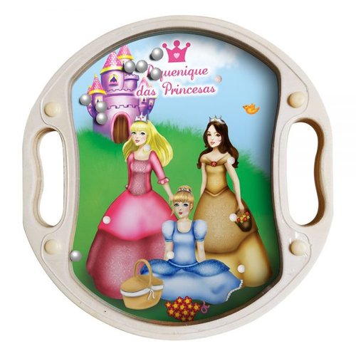 Jogo Equilibra a Bolinha Piquenique das Princesas - DM Toys