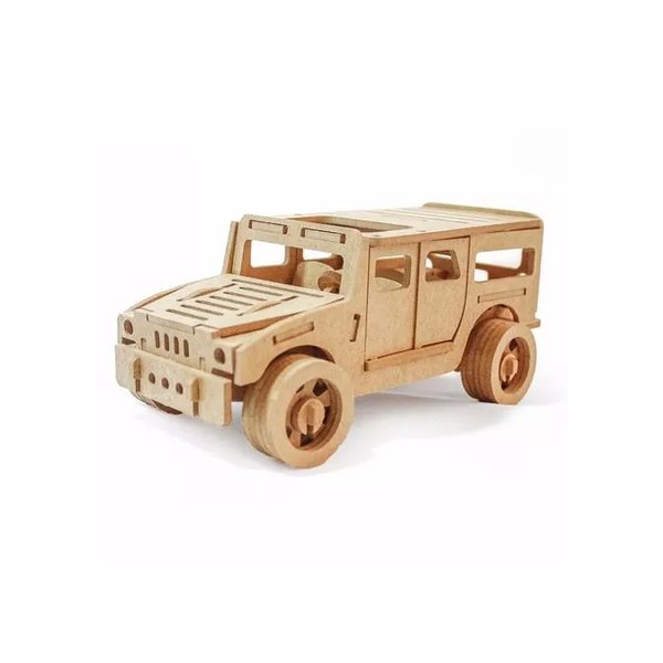Quebra-Cabeça 3D Hummer Sport 54 Peças - Dinobrinque