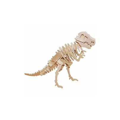 Quebra-Cabeça 3D Tiranossauro Rex 28 Peças - Dinobrinque