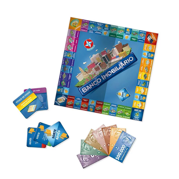 Jogo Banco Imobiliário - Estrela