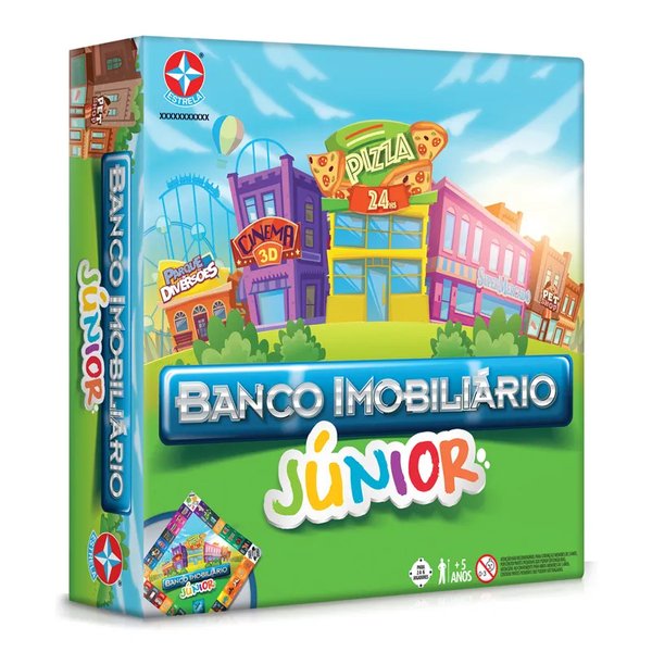 Jogo Banco Imobiliário Júnior - Estrela