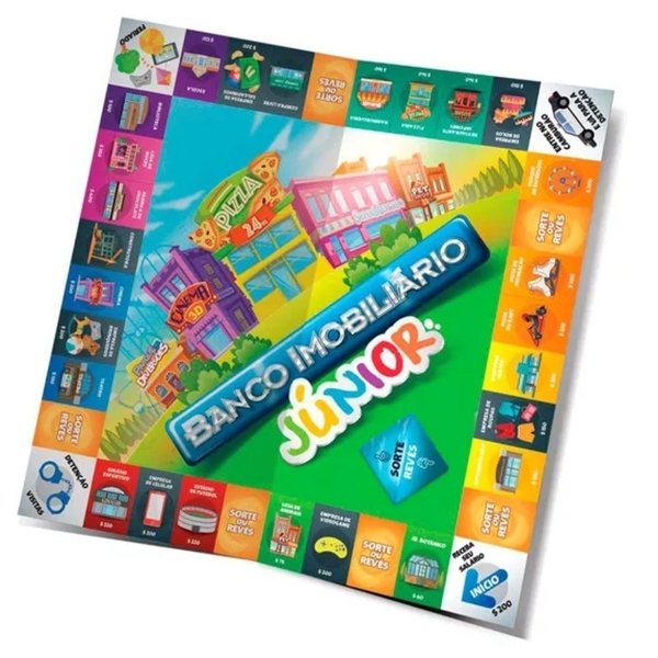 Jogo Banco Imobiliário Júnior - Estrela