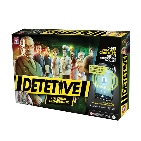 Jogo Detetive Com Aplicativo - Estrela