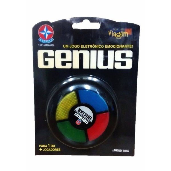 Jogo Mini Genius Para Viagem - Estrela
