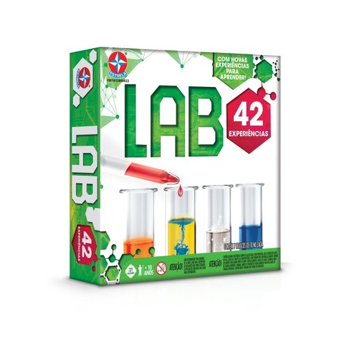 Brinquedo Kit De Experiências Lab 42 - Estrela