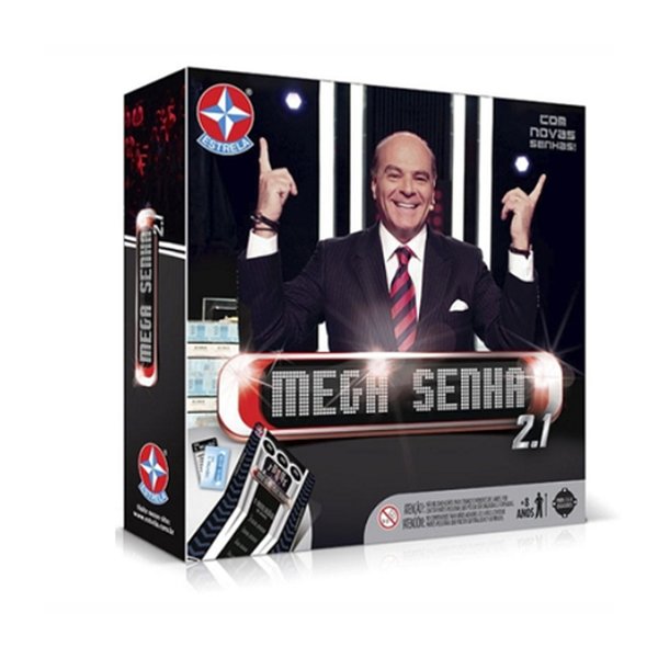 Jogo Mega Senha 2.1 Tabuleiro - Estrela
