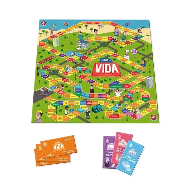 Jogo Da Vida Com Aplicativo - Estrela