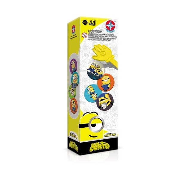 Jogo Tapa Certo Minions 2 - Estrela