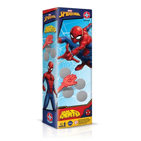 Jogo Tapa Certo Spiderman - Estrela