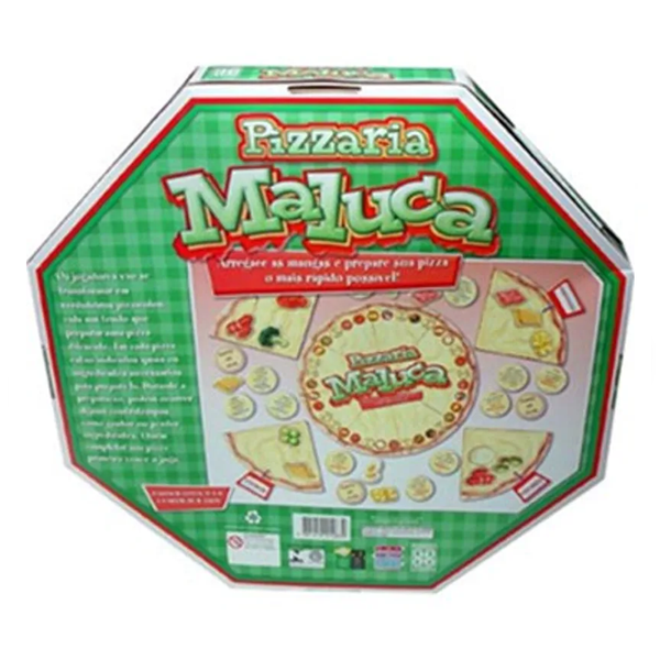 Jogo Pizzaria Maluca - Grow