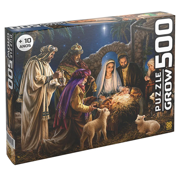 Puzzle 500 peças Noite de Luz - Grow