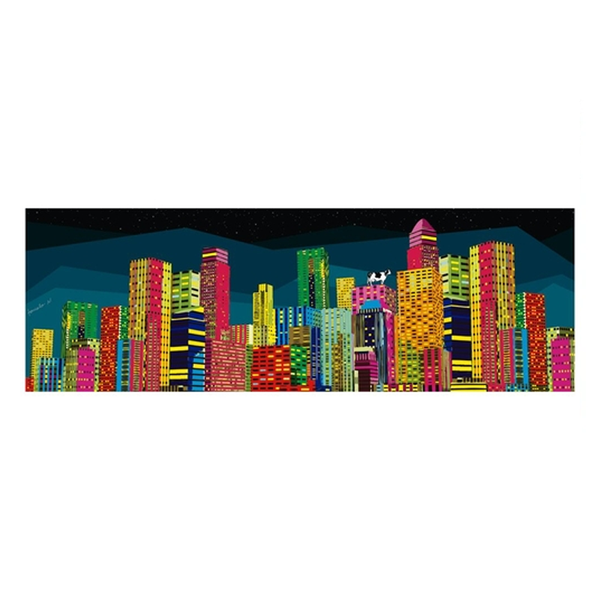 Puzzle 500 peças Panorama Eu vi uma vaca - Grow
