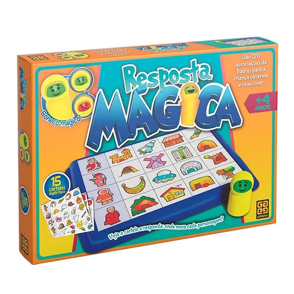 Jogo Resposta Mágica - Grow