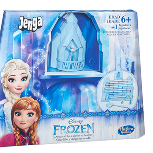 Jogo Jenga Frozen Castelo da Elsa - Hasbro