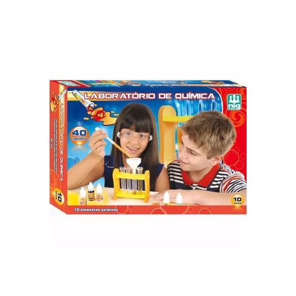 Brinquedo Laboratório De Química - Nig Brinquedos