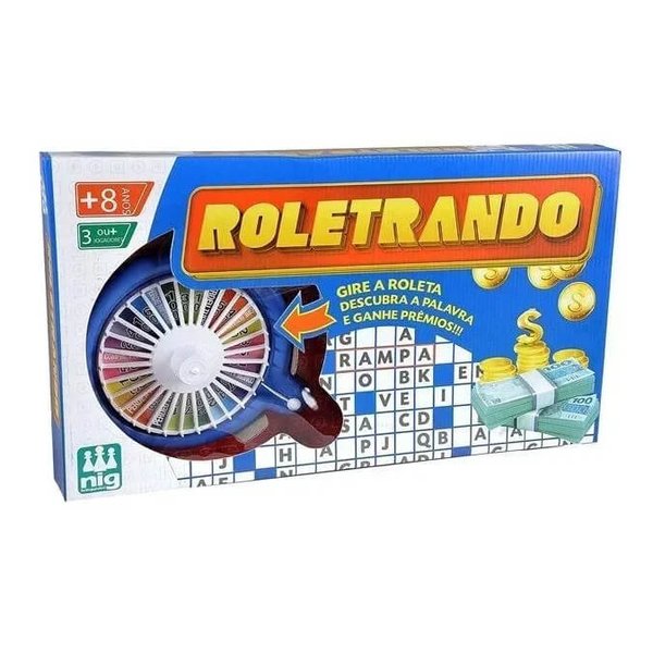 Jogo De Tabuleiro Roletrando - Nig Brinquedos