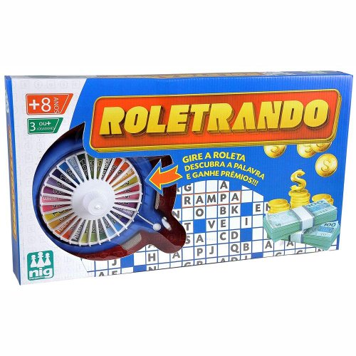 Jogo De Tabuleiro Roletrando - Nig Brinquedos