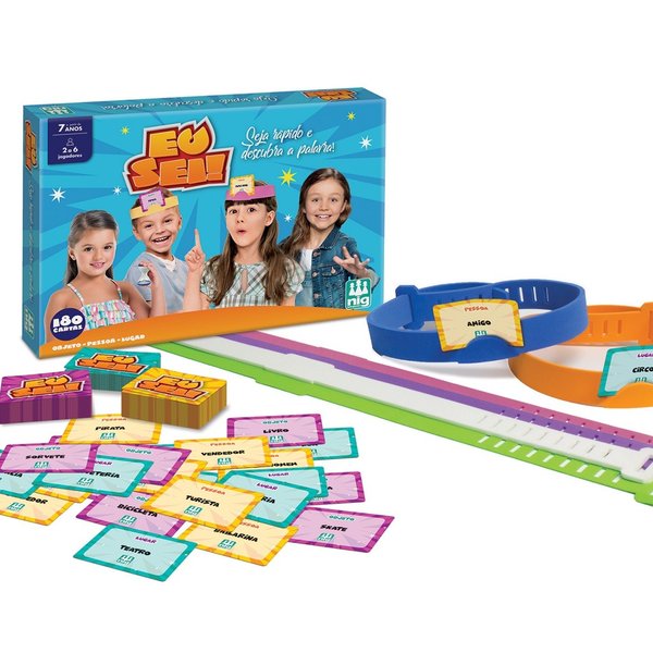 Jogo Eu Sei - Nig Brinquedos