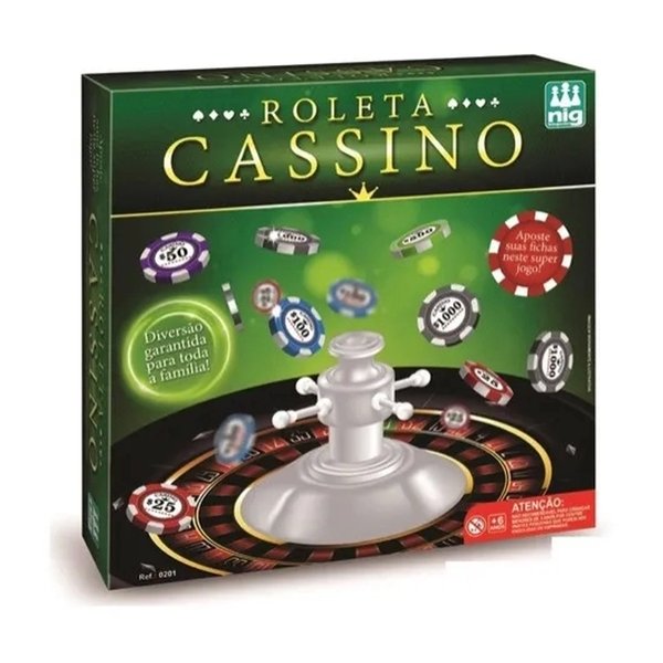 Jogo Roleta Cassino - Nig Brinquedos