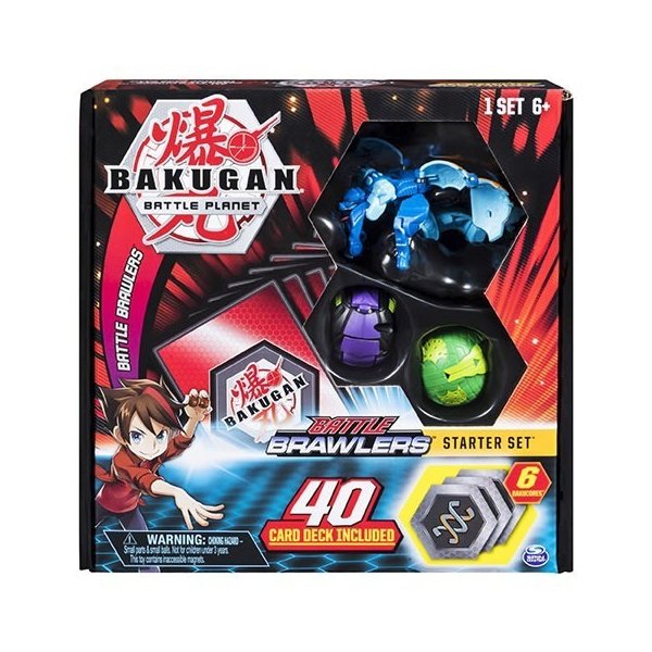 Pack Card Básico Bakugan Aquos Garganoid - Sunny