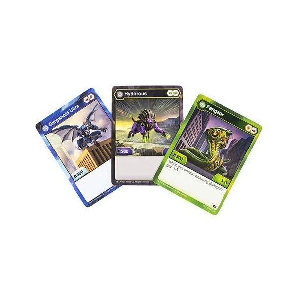 Pack Card Básico Bakugan Aquos Garganoid - Sunny