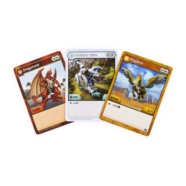 Pack Card Básico Bakugan Haos Howlkor - Sunny