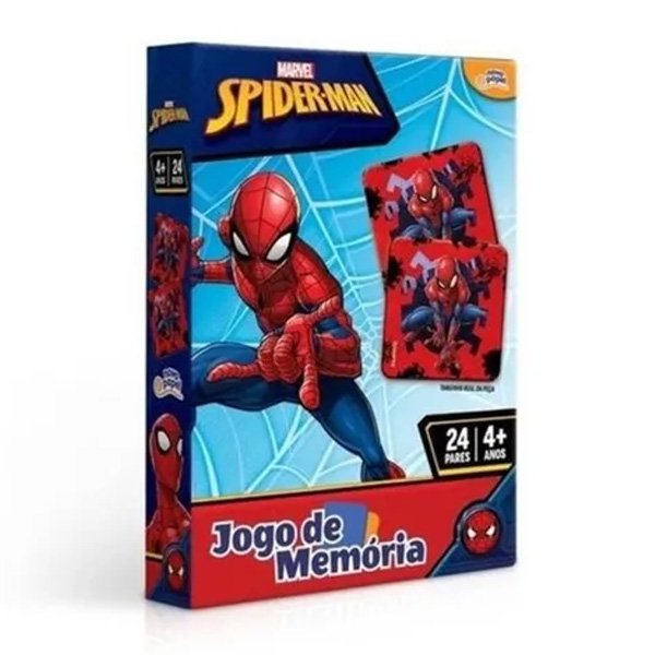 Jogo da Memória Homem Aranha - Toyster