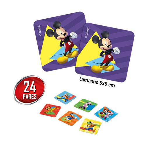 Jogo da Memória Mickey Disney Junior - Toyster