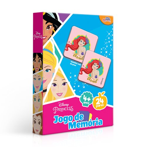 Jogo da Memória Infantil Princesas Disney Toyster 2562