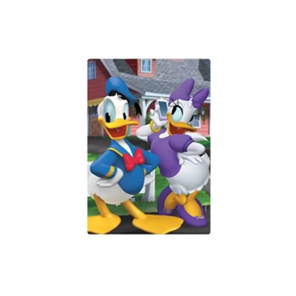 Quebra-Cabeça 60 Peças Pato Donald e Margarida - Toyster