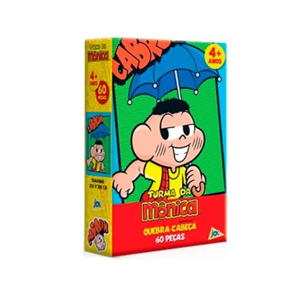 Quebra-Cabeça 60 Peças Cascão Turma da Mônica - Toyster