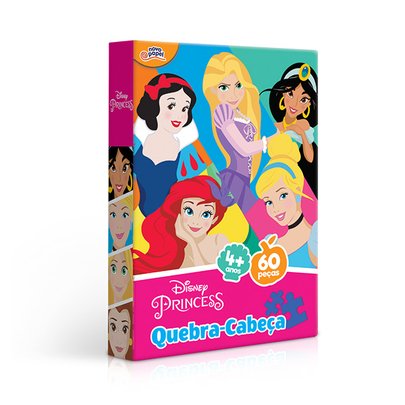 Quebra-Cabeça 60 Peças Princesas - Toyster