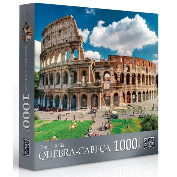 Quebra-Cabeça 1000 Peças Roma - Toyster