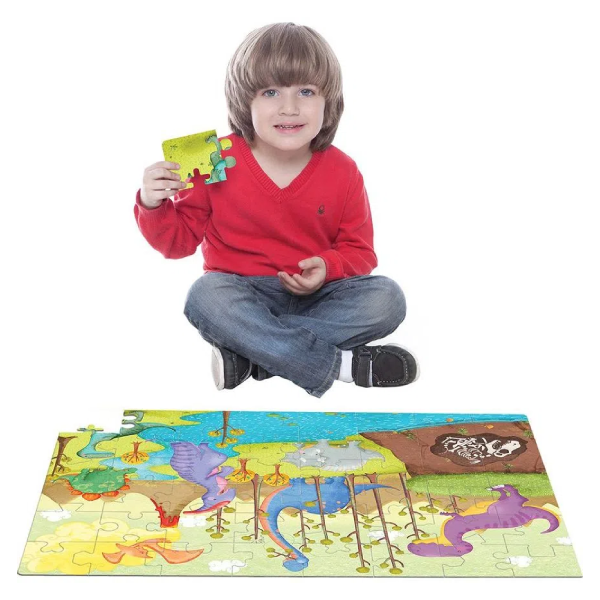 Quebra-Cabeça 48 Peças Dinos - Toyster