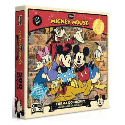 Quebra-Cabeça 500 Peças A Turma do Mickey - Toyster
