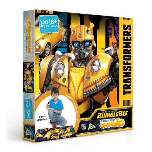 Quebra-Cabeça 120 Peças Transformers - Toyster