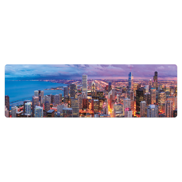 Quebra-Cabeça 1500 Peças Skyline de Chicago - Toyster