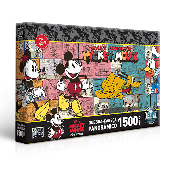 Quebra-Cabeça 1500 Peças Turma do Mickey - Toyster