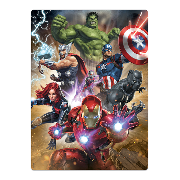 Quebra-Cabeça 500 Peças Os Vingadores - Toyster