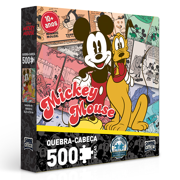 Quebra-Cabeça 500 Peças Mickey Mouse - Toyster
