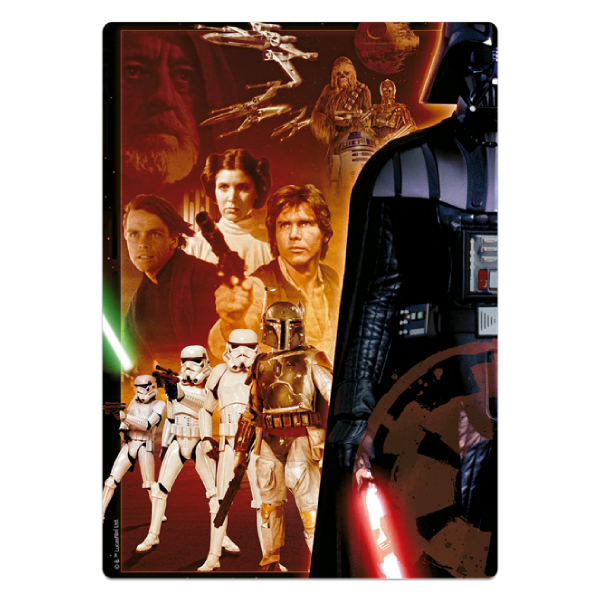 Quebra-Cabeça 500 Peças Nano Star Wars Ep. IV, V e VI - Toyster