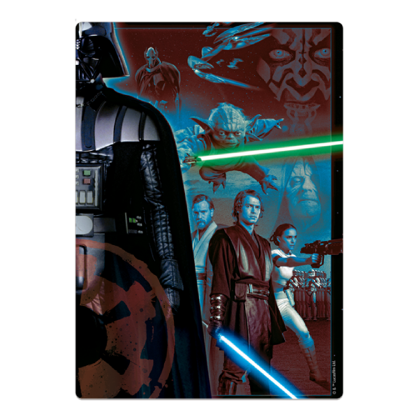 Quebra-Cabeça 500 Peças Nano Star Wars Ep. I, II e III - Toyster
