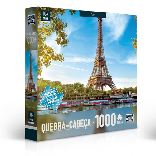 Quebra-Cabeça 1000 Peças Paris - Toyster